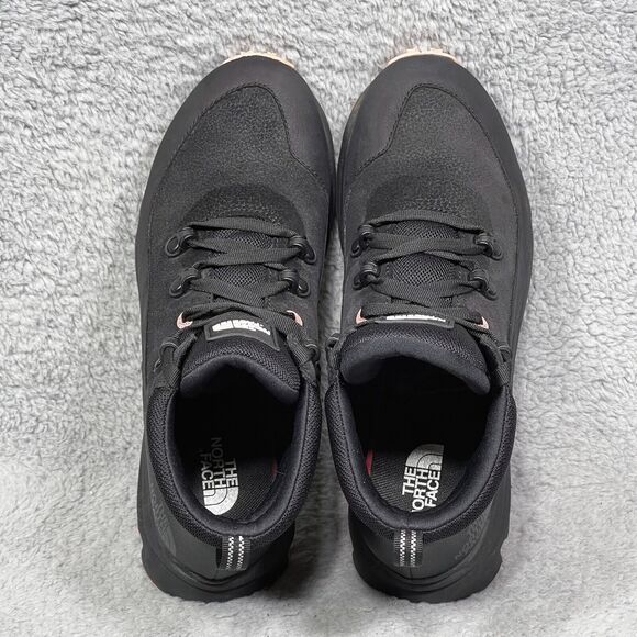 The North Face Raedonda Womens Size 9.5 Sneaker Boots Black Pink Vibram Sole - Picture 5 of 9